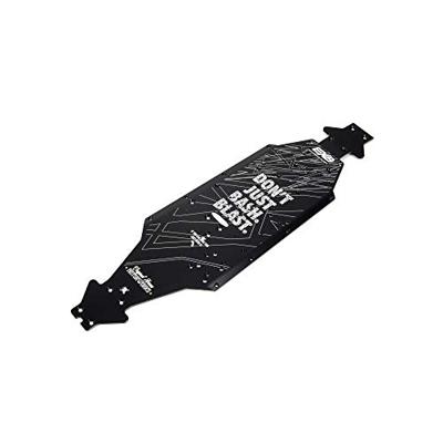 Arrma - Aluminum Chassis CNC 7075 T6 XLWB Black (ARA320610)