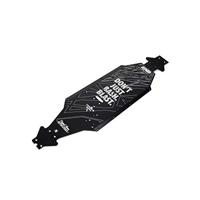 Arrma - Aluminum Chassis CNC 7075 T6 XLWB Black (ARA320610) - thumbnail