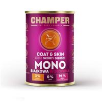 CHAMPER Coat & Skin Beef - natvoer voor honden - 400g - thumbnail