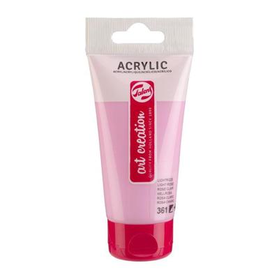 Acrylverf tac 361 lichtroze tube 75ml | 3 stuks