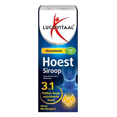 Lucovitaal Hoestsiroop 3 in 1 120 Milliliter