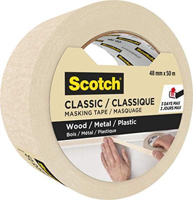 Afplaktape scotch classic 48mmx50m beige Afplaktape scotch classic 48mmx50m beige