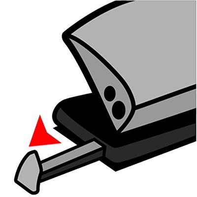 Maped perforator Essentials, 2 gaats, 10 tot 12 blad, zwart