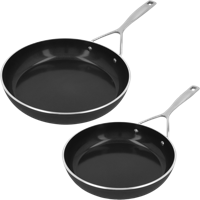 Demeyere Koekenpannenset Alu Industry 3 - Ceraforce - ø 24 & 28 cm - keramische anti-aanbaklaag - thumbnail