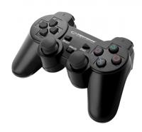 Esperanza EGG107K game controller Gamepad PC,Playstation 3 Analoog/digitaal USB 2.0 Zwart - thumbnail