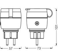 OSRAM HOMELIGHTING Smart+ Draadloos stopcontact - thumbnail