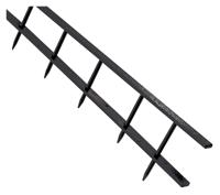 Surebindstrip 25mm 10pins zwart - thumbnail