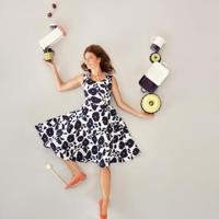 Riess Tulbandvorm - 22 cm - chocolade vanille - thumbnail