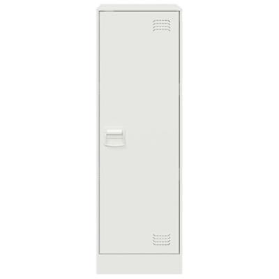 Dressoir 34,5x39x107 cm staal wit