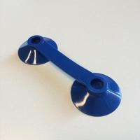 Zuignap dubbel -ruitenwisser- blauw - 2 stuks - thumbnail