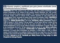 ADVANCE CAT JUNIOR STERILIZED CHICKEN - thumbnail