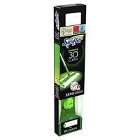 Swiffer vloerreiniger 3D Clean starterkit, met 4 droge en 2 vochtige stofdoekjes - thumbnail