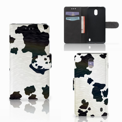 Nokia 2 | Telefoonhoesje | Met pasjeshouder | Koeienvlekken Nokia 2 | Telefoonhoesje | Met pasjeshouder | Koeienvlekken
