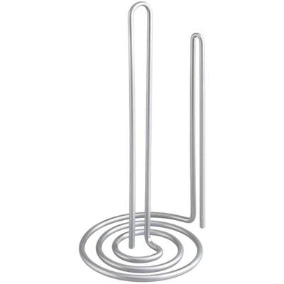 Metaltex keukenrolhouder My Roll 15 x 32 cm metaal zilver