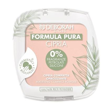 Deborah Milano Formula Pura Gezichtspoeder | Licht 01 Deborah Milano Formula Pura Gezichtspoeder | Licht 01