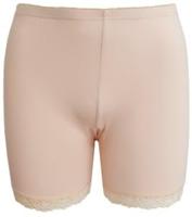 Fine Woman dames boxershort met kort pijpje - Elastisch katoenen kanten onderbroek - thumbnail