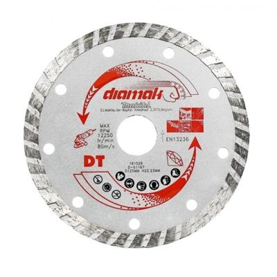 Makita Accessoires Diamantschijf 125x22,2mm turbo - D-61167 - D-61167