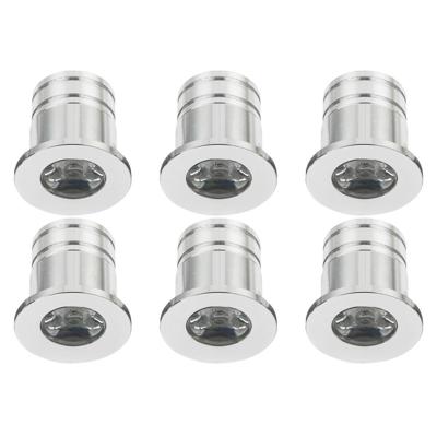 Velvalux LED Veranda Spots 6-pack - 3W Dimbaar Natuurlijk Wit Ø31mm