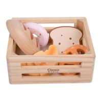 Classic World houten krat met brood - thumbnail