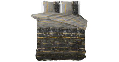 RoyalTextile - Scratchy Dekbedovertrek Katoen - Antraciet - 200 x 220