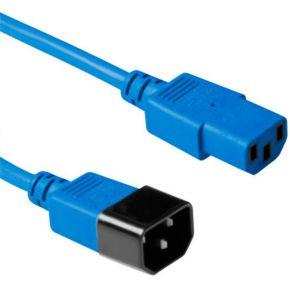 ACT Netsnoer C13 - C14 blauw 0,3 m