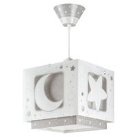 Dalber hanglamp Moonlight glow in the dark 24 cm 60W grijs - thumbnail