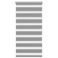 VidaXL Duo rolgordijn 80x150cm grijs - thumbnail