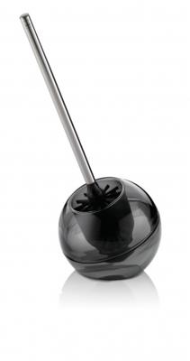 Kela toiletborstel Santina 41,5 cm kunststof transparant/zwart