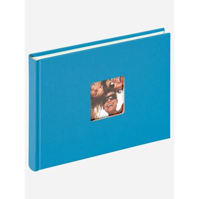 walther+ design FA207U FA207U Fotoalbum (b x h) 22 cm x 16 cm Blauw 40 bladzijden