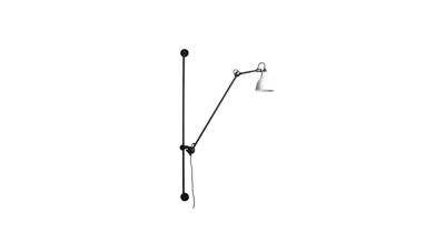 DCW Editions Lampe Gras N214 Round Wandlamp - Wit