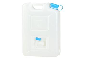 Hunersdorff Waterjerrycan | 22 l HD-PE stapelbaar, met uitloopkraan | H495xB350xD165mm | 1 stuk - 816700 816700 - thumbnail