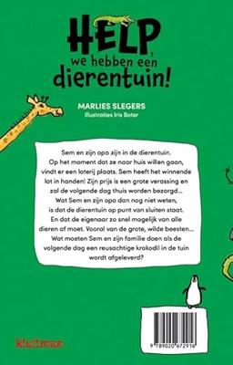 Uitgeverij Kluitman Help, we hebben een dierentuin! een krokodil als hoofdprijs
