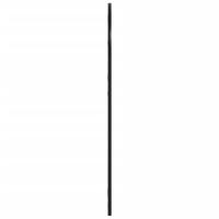 VidaXL Wandspiegel boog 60x90 cm ijzer zwart - thumbnail