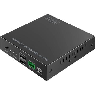 Digitus DS-55349 HDMI-ontvanger HDMI, HDMI-ingang, HDMI-uitgang, SFP, USB, USB-A, USB-A 1.1, Aansluiting voor netvoeding, RS232, Micro-USB, Hoofdtelefoon (3.5 Digitus DS-55349 HDMI-ontvanger HDMI, HDMI-ingang, HDMI-uitgang, SFP, USB, USB-A, USB-A 1.1, Aansluiting voor netvoeding, RS232, Micro-USB, Hoofdtelefoon (3.5