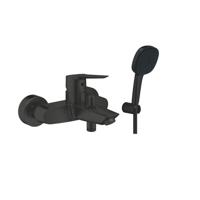 Grohe Start Badmengkraan - omstel - HOH 15cm - met handdoucheset - matte black (zwart) SW924868 / SW1126812 - thumbnail