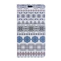 Wallet vintage bloem hoes Sony Xperia X - thumbnail