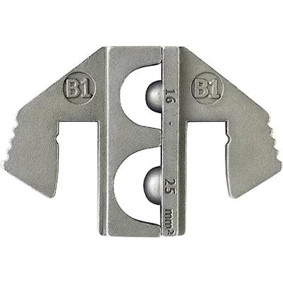 TOOLCRAFT PLE-0B1 Krimp-onderdelen Ongeïsoleerde kabelschoenen Krimpbereik: 16 tot 25 mm² Geschikt voor merk: TOOLCRAFT PZ-500 TOOLCRAFT PLE-0B1 Krimp-onderdelen Ongeïsoleerde kabelschoenen Krimpbereik: 16 tot 25 mm² Geschikt voor merk: TOOLCRAFT PZ-500