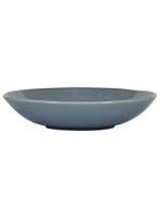 HEMA Diep Bord Ø23cm Porto Reactief Glazuur Blauw (blauw) - thumbnail