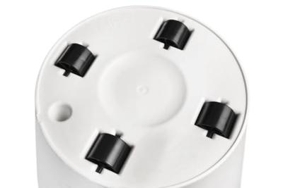 Elho pot+wiel loft urban rond D50cm wit Elho pot+wiel loft urban rond D50cm wit