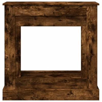 Haardombouw 90x30x90 cm bewerkt hout gerookt eikenkleurig