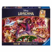 Erwachsenenpuzzle 1000 Teile - Disney Lorcana - Glimmers of the Realm: Ruby - thumbnail
