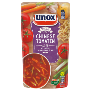 Unox Smaakfavoriet Soep In Zak Chinese Tomaten 570 ml bij Jumbo