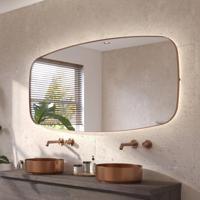 Ben Beau Spiegel 160x4x80 cm Geborsteld Koper - thumbnail