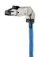 Metz Connect Kabel Op locatie monteerbare RJ45-stekker 130E405042-E Stekker Zwart 1 stuk(s) - thumbnail