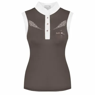 Fair play Cecile RG wedstrijdshirt taupe maat:44