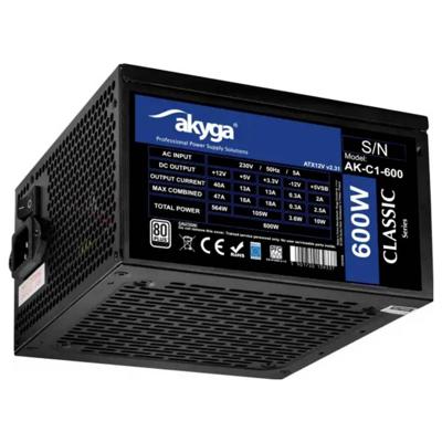 Akyga PC-netvoeding 600 W ATX