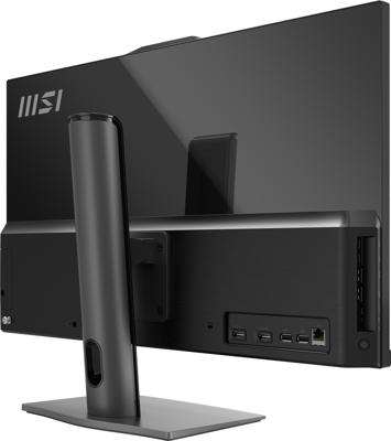 MSI Moderne AM272P AIO Desktop: 27 inch FHD, Intel Core 5-120U, 16 GB geheugen, 1 TB M.2 NVMe SSD, WiFi 6E, BT 5.3, Windows 11 Home: Zwart 1M-822US