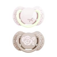 Difrax LOVI Pacifier Dynamic Newborn Baby Shower Girl - Fopspeen - thumbnail