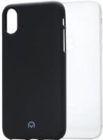 Mobilize Rubber Gelly Case Apple iPhone Xs Max Matt Black - thumbnail