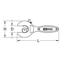 KS Tools 1045022 Buissnijder - thumbnail